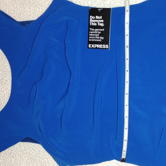 Blue Express Dress. Size 6 - Picture 6 of 7